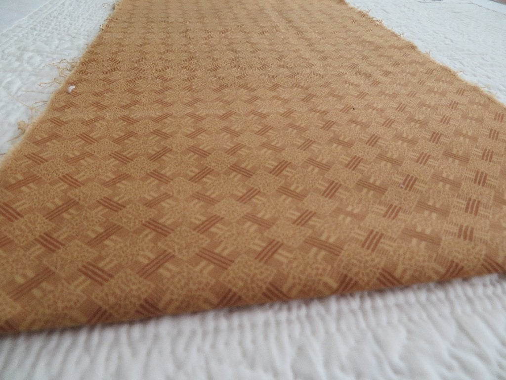 Mooie Thimbleberries quiltstof, Bruin, Ophalen of Verzenden, Zo goed als nieuw, 30 tot 120 cm