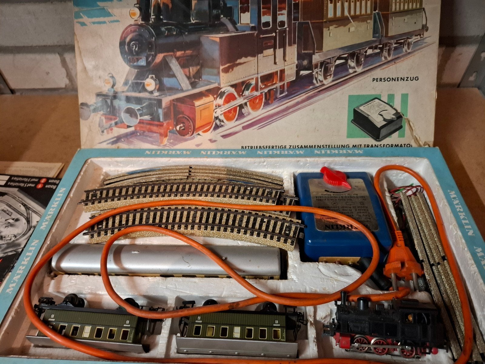 Märklin H0 Treinset met Locomotief, Rails en Accessoires, Wisselstroom, Ophalen of Verzenden, Analoog, Märklin
