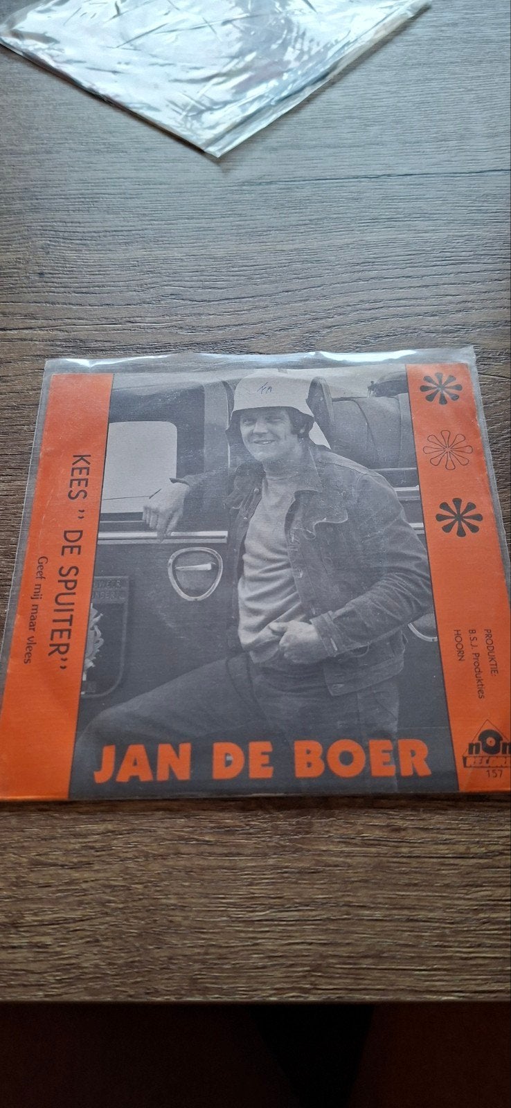 Jan de boer - geef mij maar vlees! Piratenklapper., Ophalen of Verzenden, Zo goed als nieuw