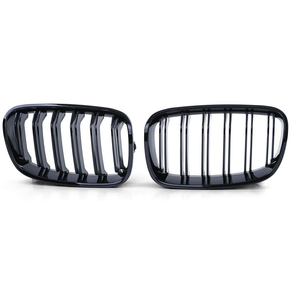 Grill Nieren Dubbele Spijl Zwart Voor Bmw 1 Serie F20 F21, Verzenden, Automotive Parts, A.parts@hotmail.nl, Trasmolenlaan 12 3447 GZ Woerden