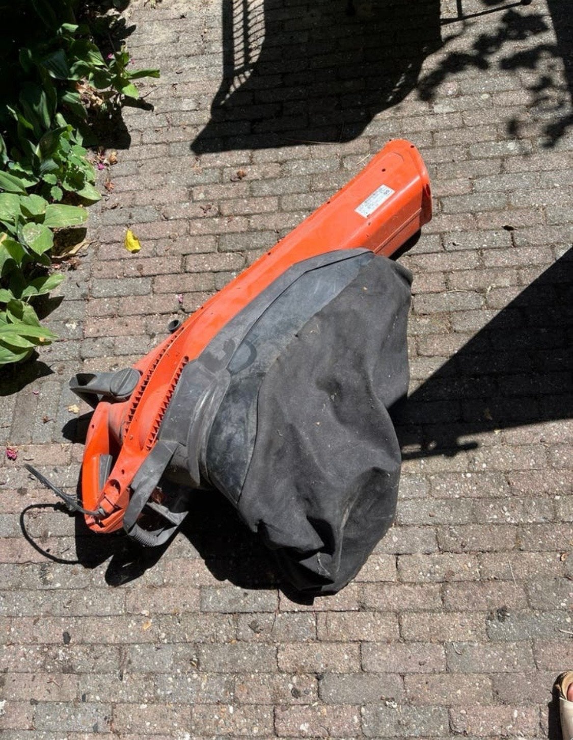 Turbo Bladblazer met zuigfunctie, Ophalen, Gebruikt, Handgedragen, Met opvangzak