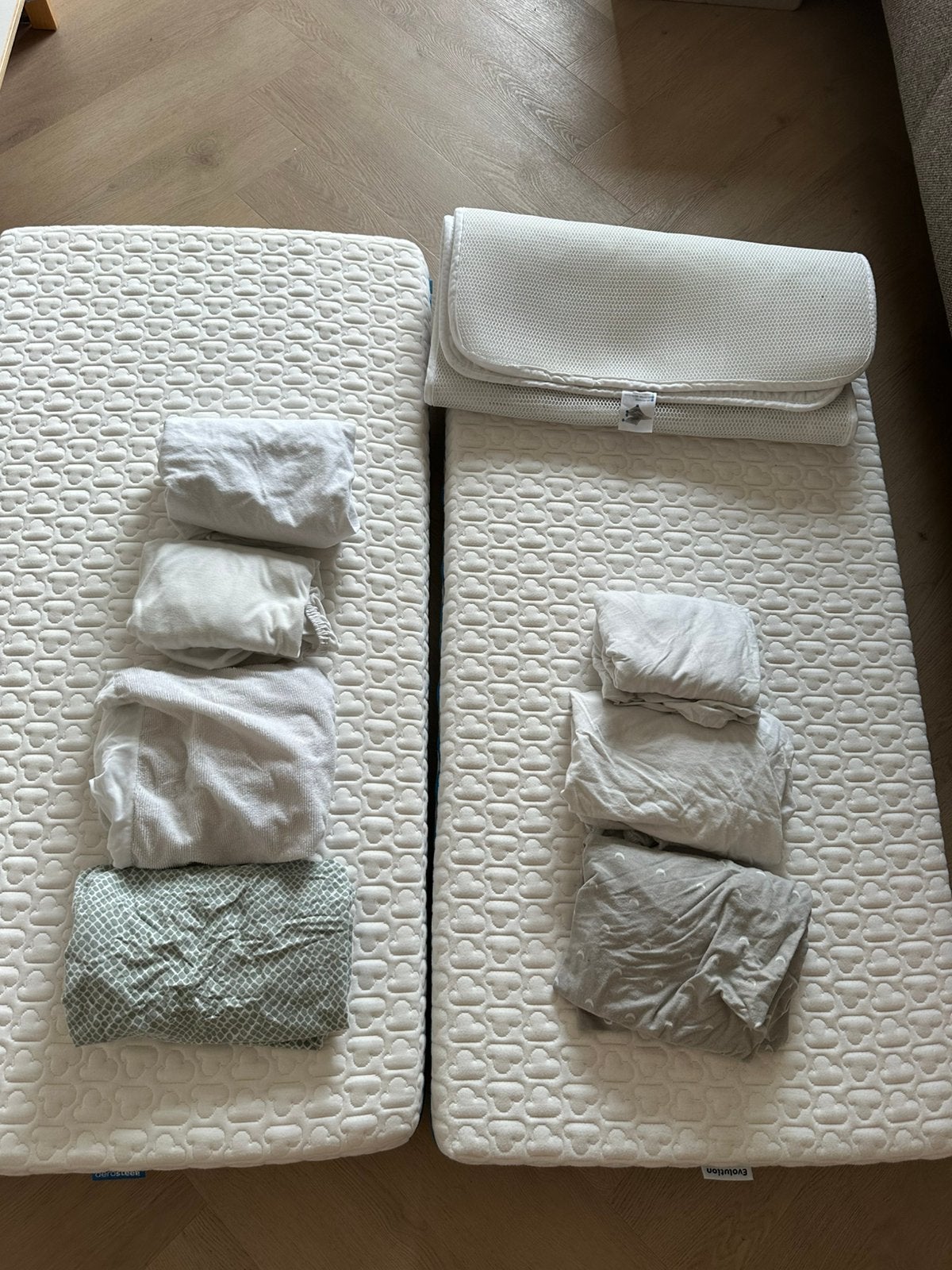Aerosleep Matras Evolution Pack 60 x 120 cm, Ophalen, Jongetje of Meisje, Wit, Overige typen