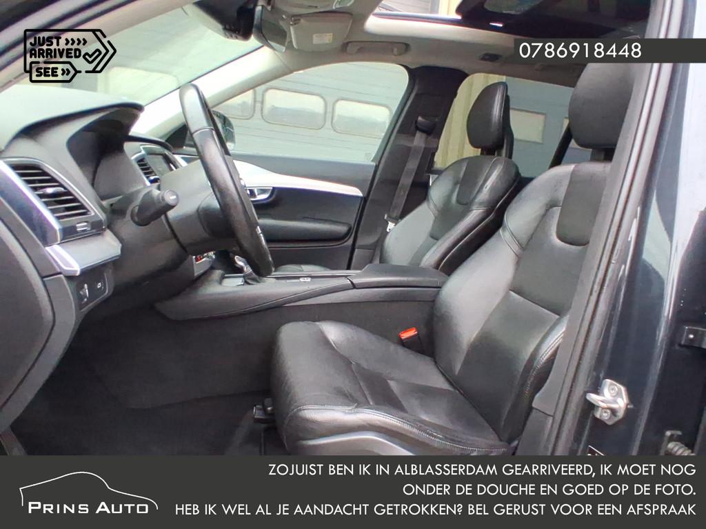 Volvo XC90 2.0 D4 Momentum 7p. |PANO|LEDER|TREKHAAK|7 PERSOO, Auto's, Volvo, Gebruikt, 1969 cc, 7 stoelen, Bedrijf
