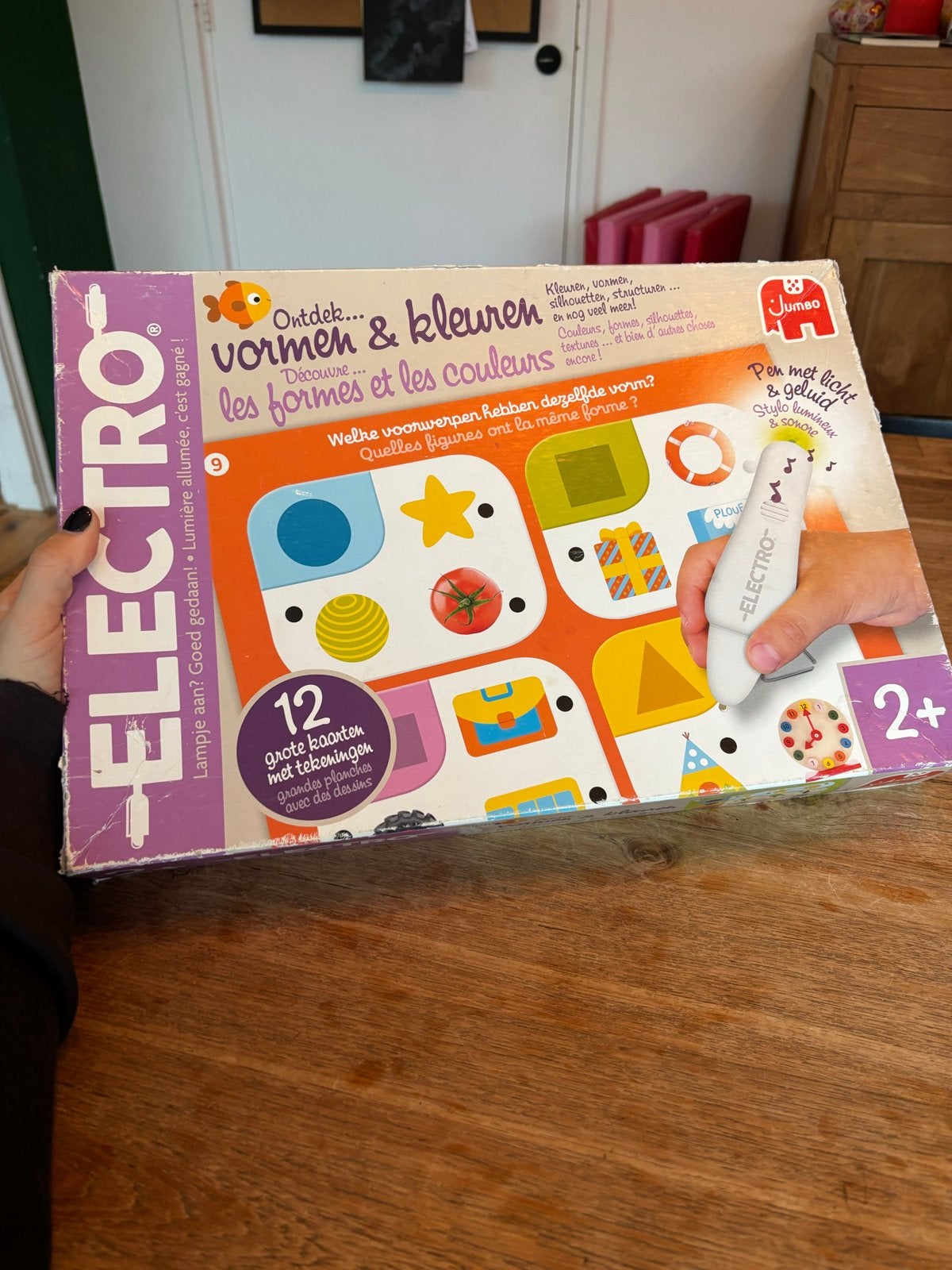 Electro Ontdek Vormen & Kleuren, Ophalen, Gebruikt, Ontdekken, Met geluid