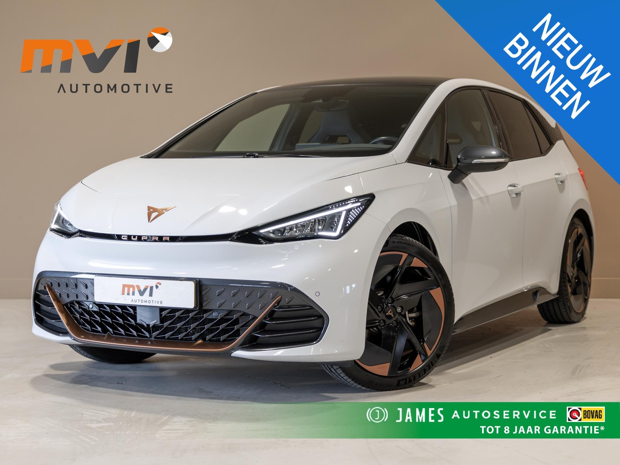 CUPRA Born Copper Edition One 62 kWh SOH 91% / 204pk / Panor, Auto's, Automaat, Dealer onderhouden, Achterwielaandrijving, Gebruikt