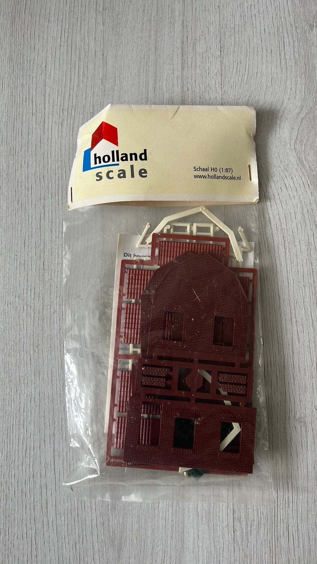 Hollands huisje - Holland Scale H0, Overige merken, Verzenden, Gelijkstroom of Wisselstroom, Brug, Tunnel of Gebouw