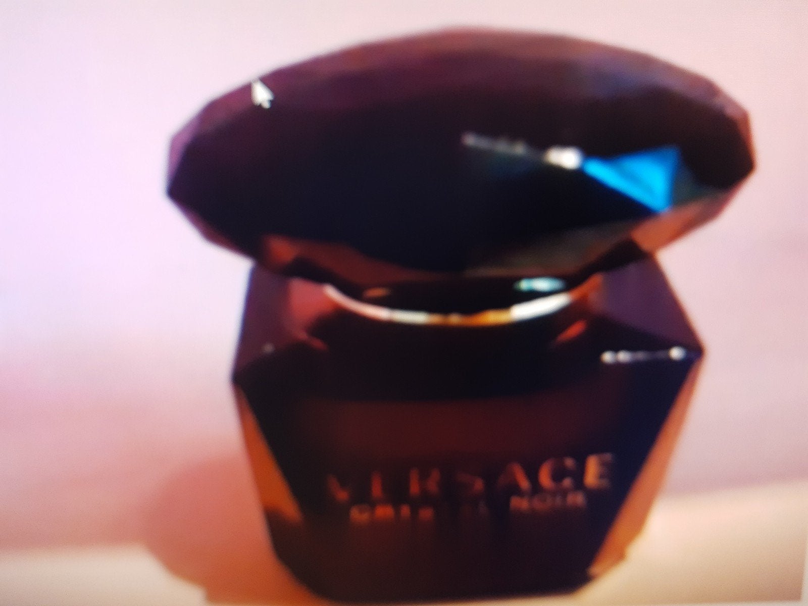 Parfum miniatuur Versace Crystal Noir edt, Ophalen of Verzenden, Zo goed als nieuw, Miniatuur, Gevuld