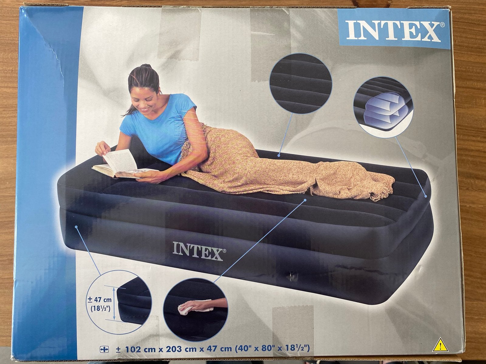 Intex luchtbed (102 cm breed), Ophalen, Nieuw