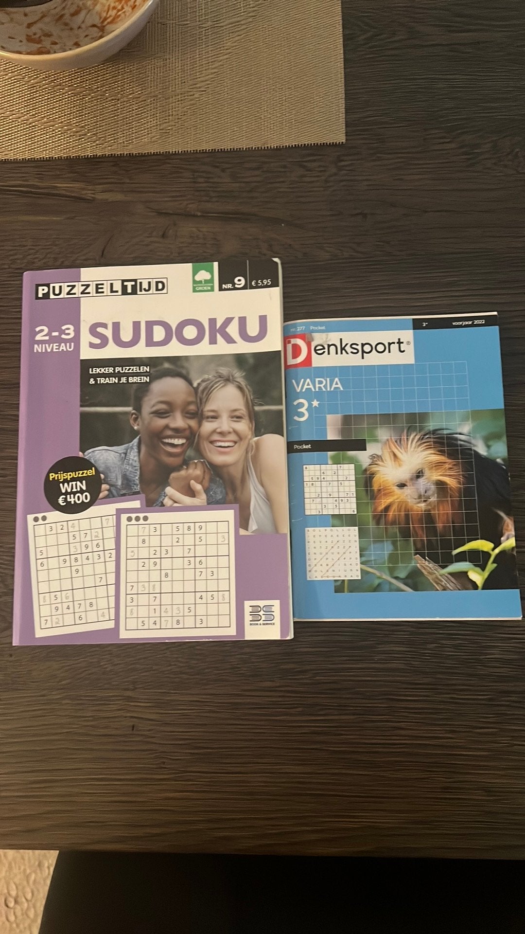 Sudoku en andere puzzels, Ophalen, Zo goed als nieuw, Overige onderwerpen