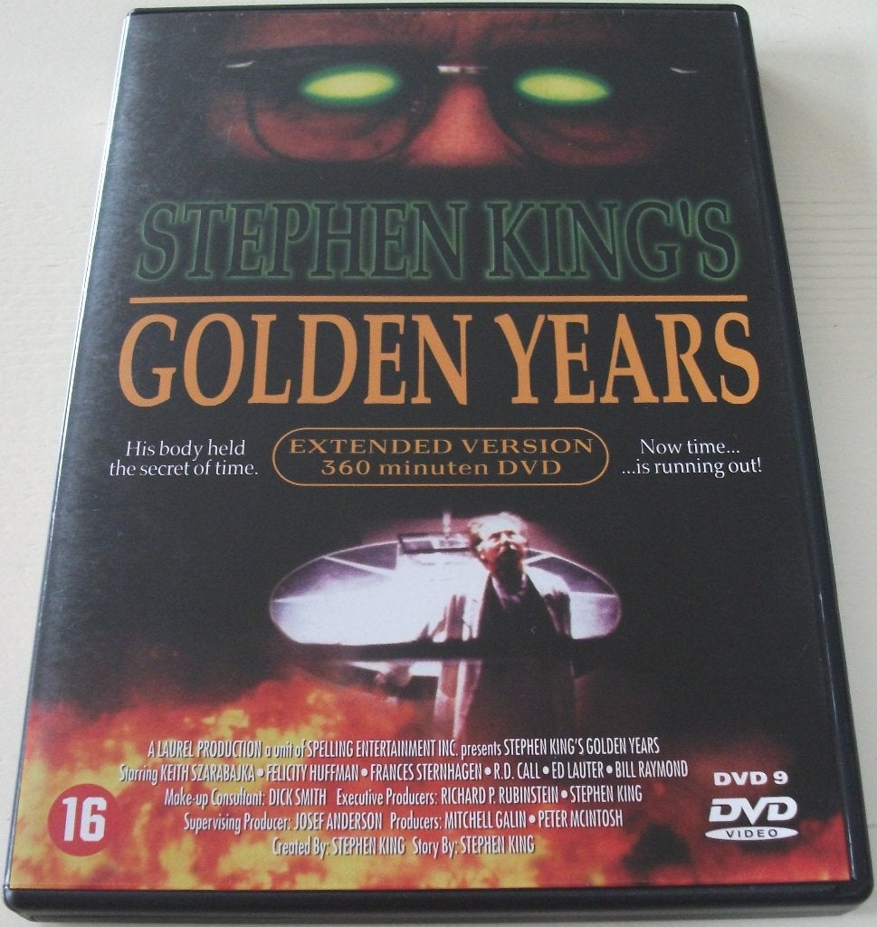 Mini-Serie *** GOLDEN YEARS *** 2-Disc Boxset Stephen King, Engels, Vanaf 16 jaar, Speciale editie, Nederlands
