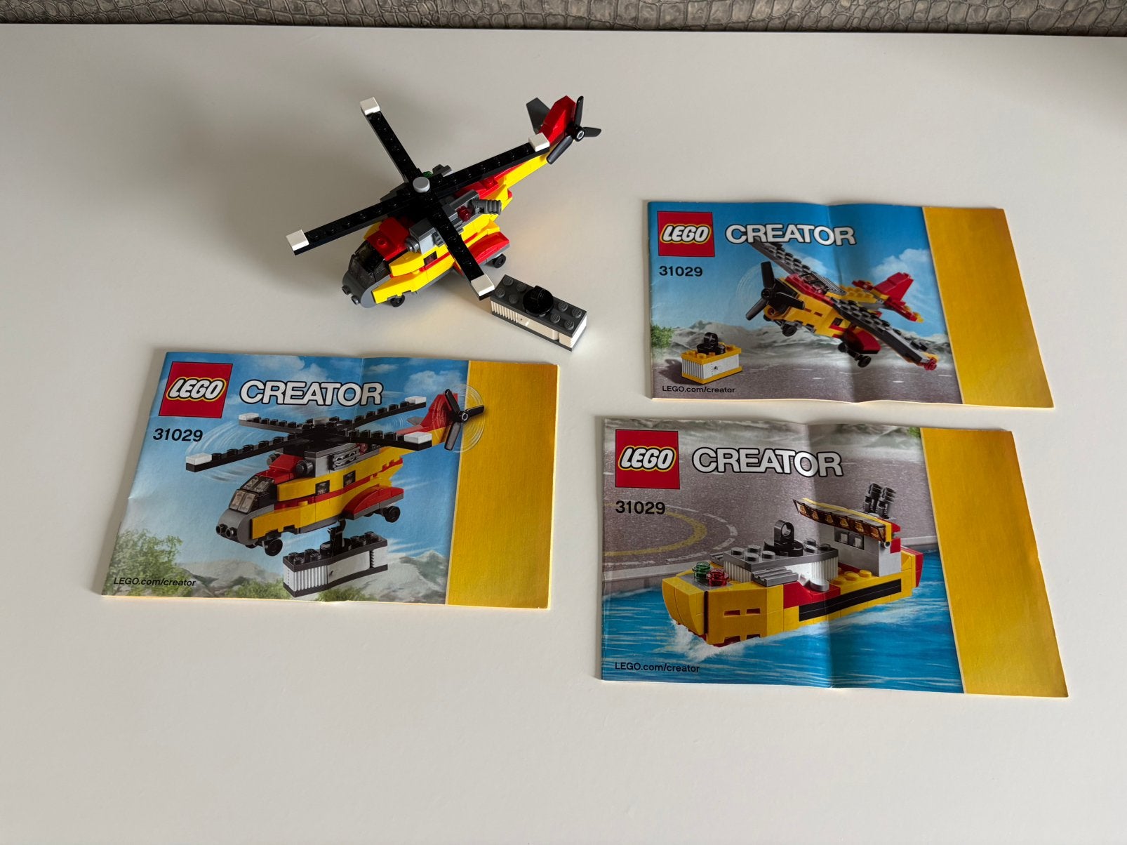 Lego 31029 Vrachthelikopter, Lego, Ophalen of Verzenden, Zo goed als nieuw, Compleet