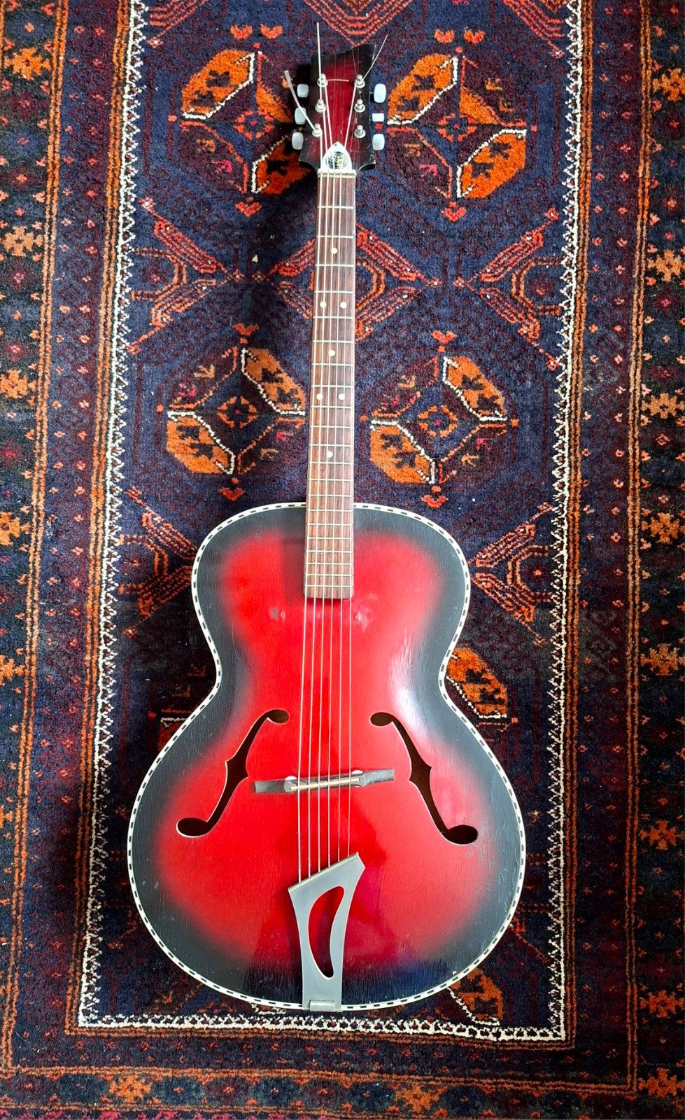 Fasan (Franz Sandner) vintage archtop, Muziek en Instrumenten, Ophalen of Verzenden, Solid body, Overige merken