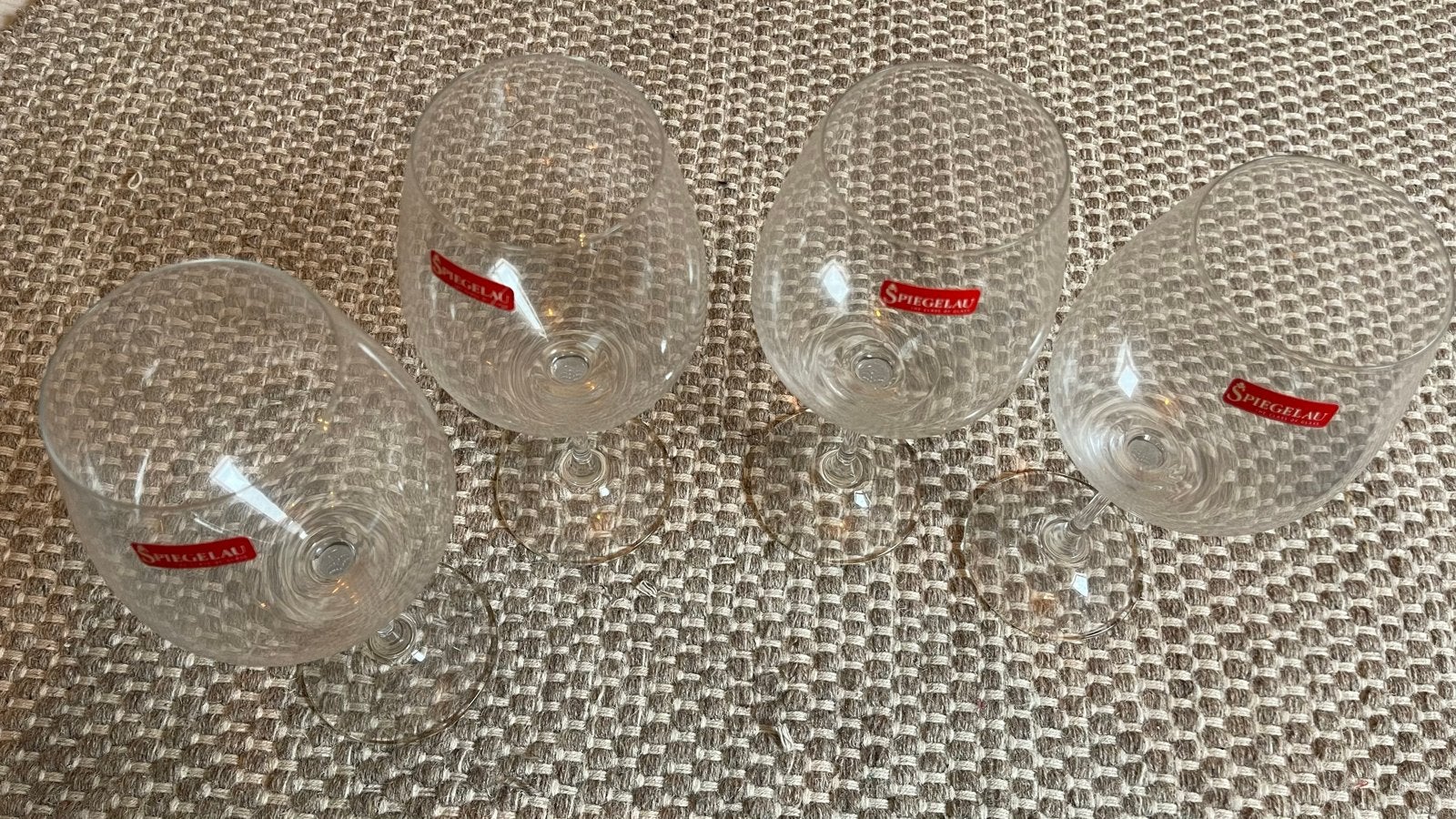 Spiegelau wijnglazen - Set van 4, Ophalen, Zo goed als nieuw, Glas, Glas of Glazen