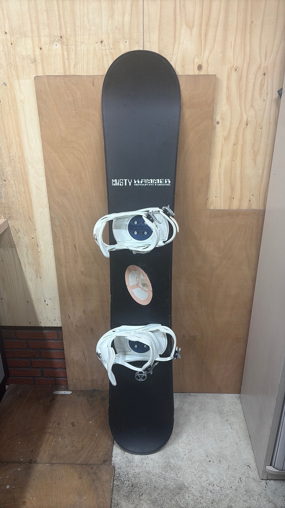 Misty Hammer Snowboard 164 cm – Inclusief bindingen, Ophalen of Verzenden, Zo goed als nieuw, Board
