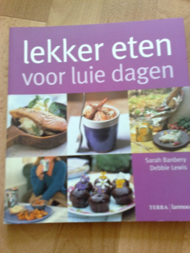 Kookboek - Lekker eten voor luie dagen, Verzenden, Zo goed als nieuw, Nederland en België