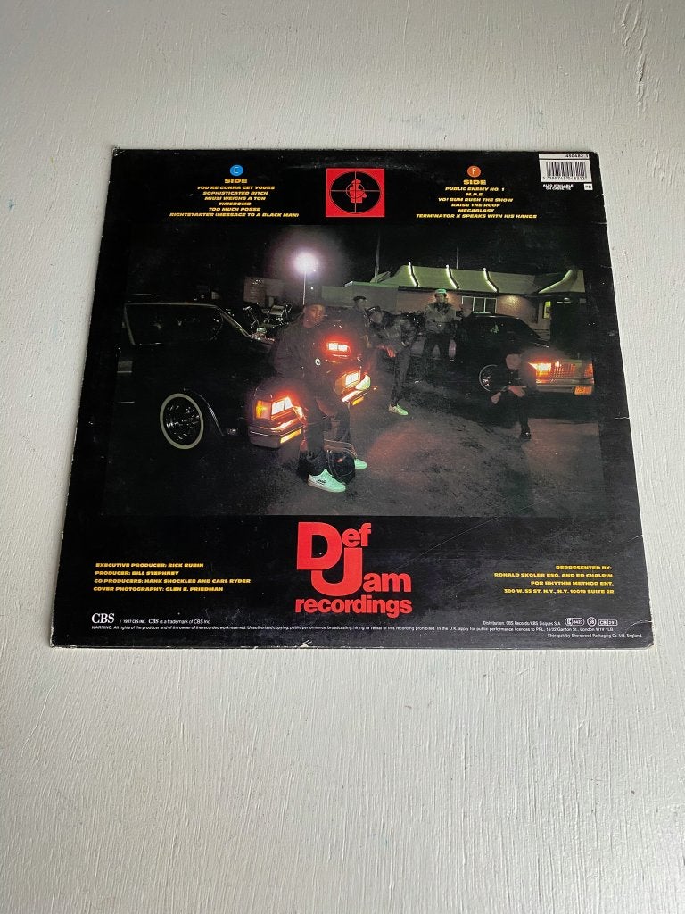 Public Enemy - Yo! Bum Rush The Show LP, Cd's en Dvd's, LP, Ophalen of Verzenden, Zo goed als nieuw, 12 inch