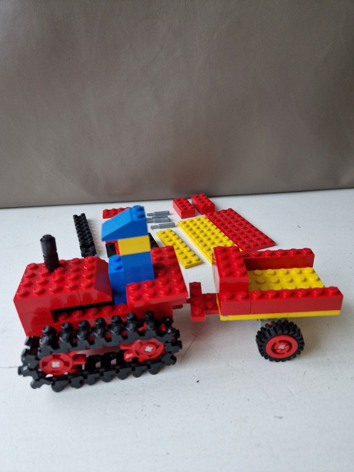 Lego 813 - Gear bulldozer set, Gebruikt, Lego, Ophalen of Verzenden, Compleet