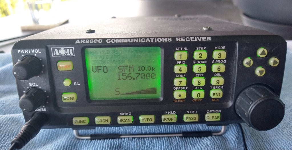 AOR 8600 Ontvanger Wide Band, Ophalen, Gebruikt, Ontvanger