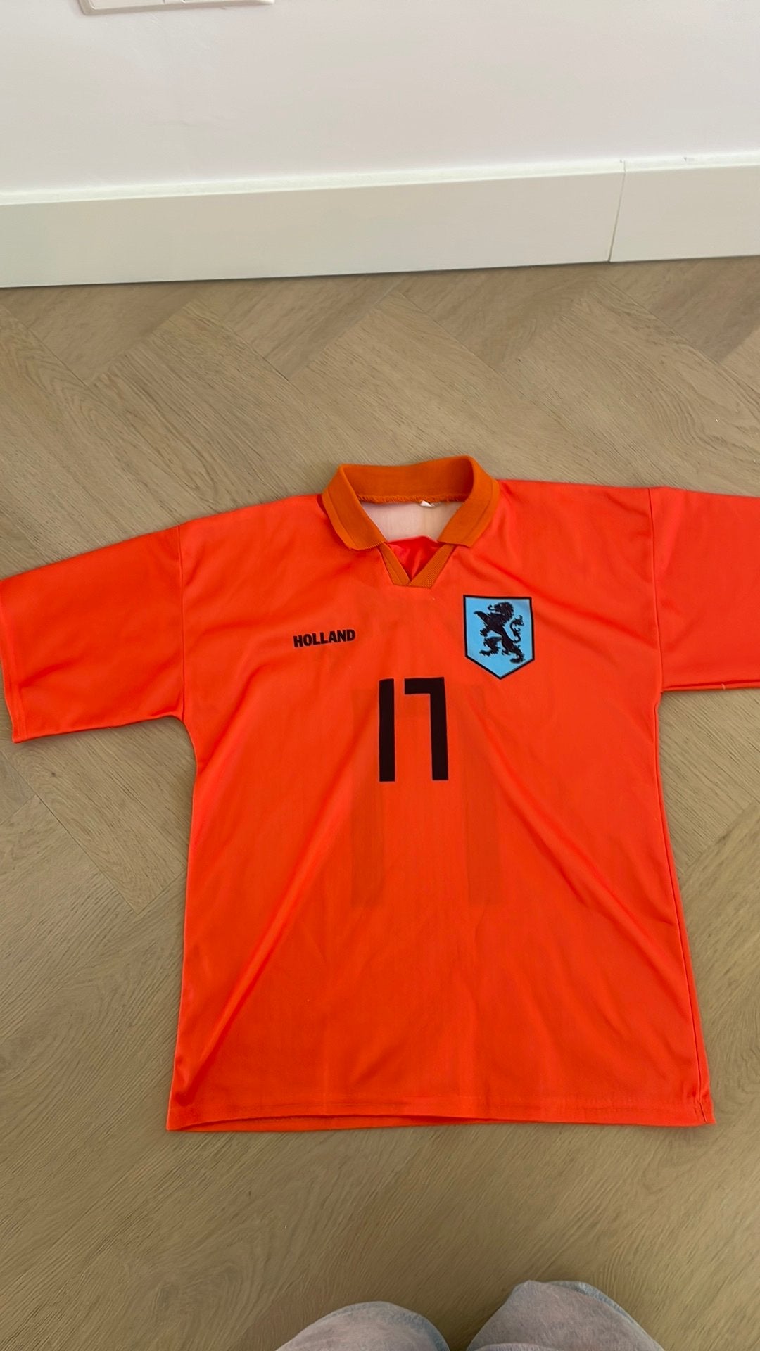 Voetbalshirt mt 152, Ophalen of Verzenden, Gebruikt
