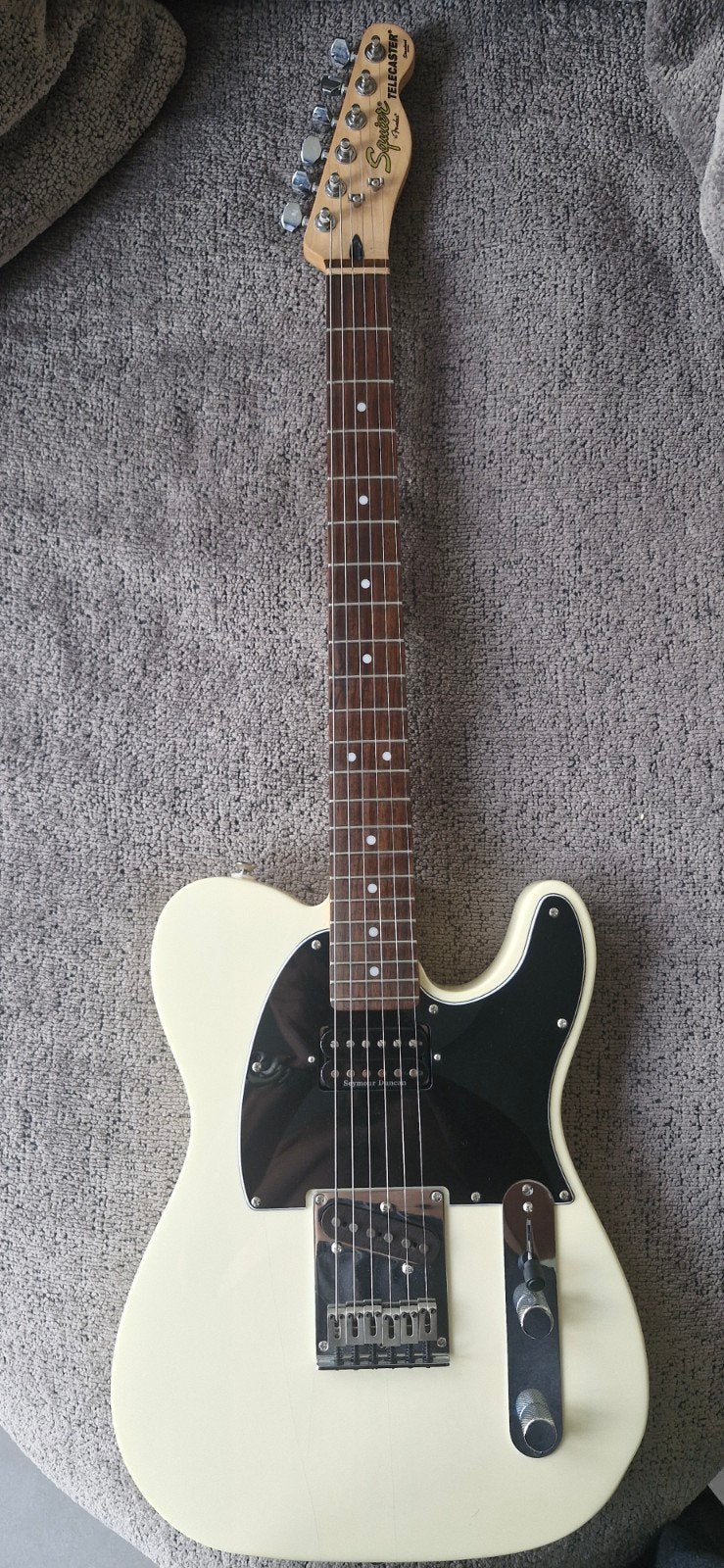 Squier Standard Telecaster met upgrades, Ophalen of Verzenden, Gebruikt, Solid body, Overige merken