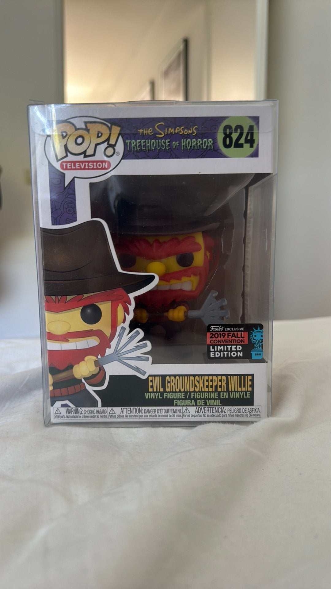 Funko pop evil groundskeeper Willie nr. 824, Ophalen, Zo goed als nieuw