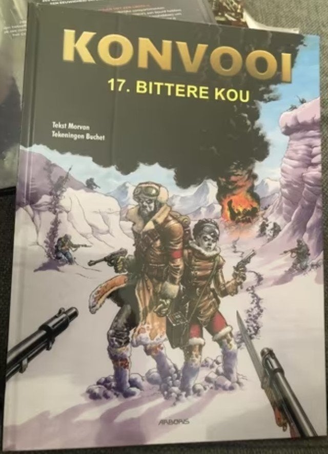 bittere kou konvooi hardcover k3 k4, Eén stripboek, Ophalen of Verzenden, Zo goed als nieuw