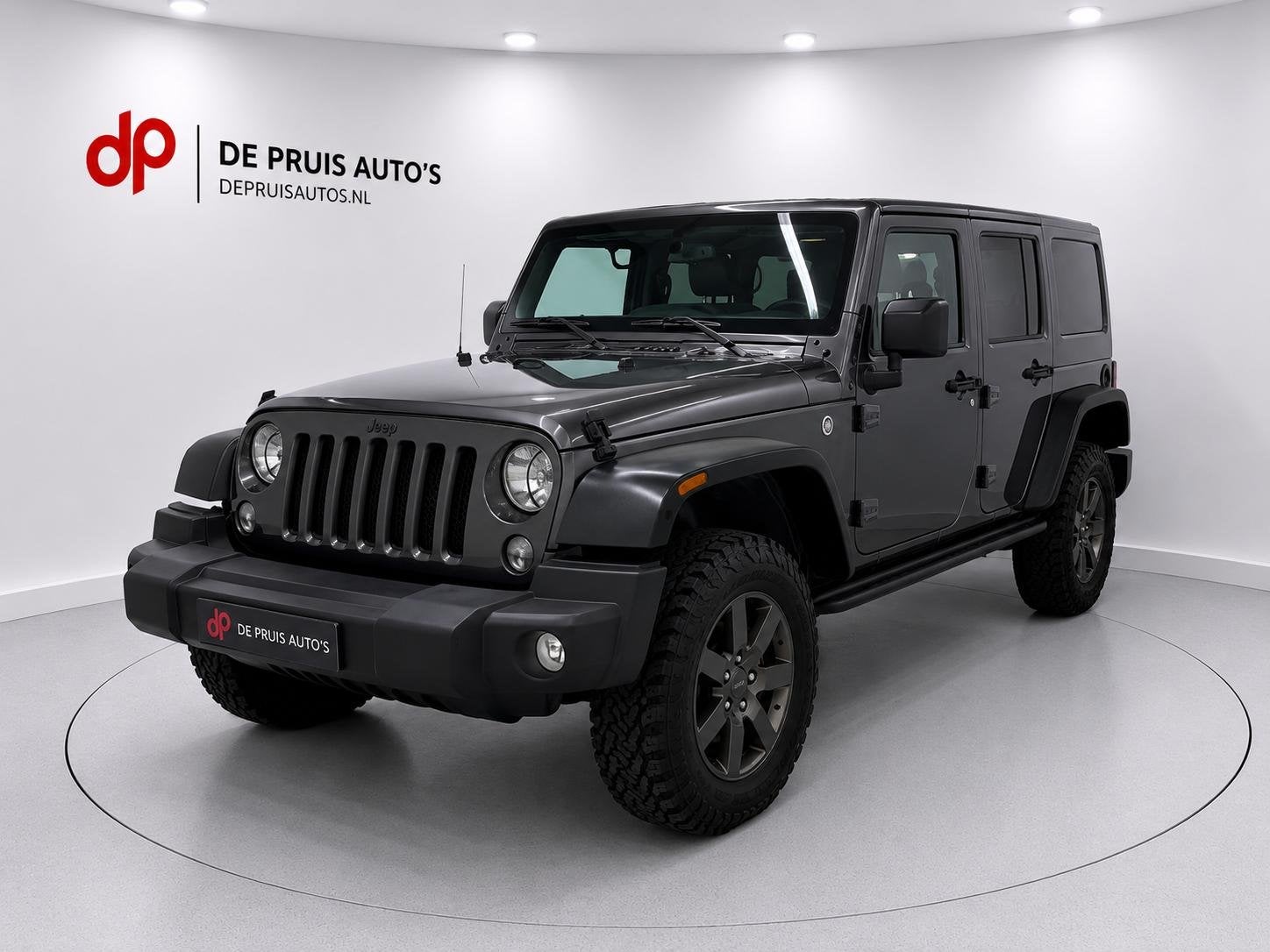 Jeep Wrangler 3.6 V6 Autom. Golden Eagle Eerste eigenaar Dea, Auto's, Automaat, Dealer onderhouden, Gebruikt, Zwart