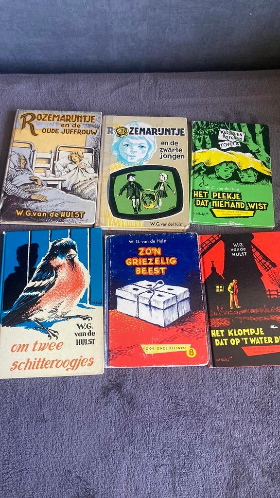 Zes van de hulst boekjes voor 8,- samen, Ophalen of Verzenden, Zo goed als nieuw
