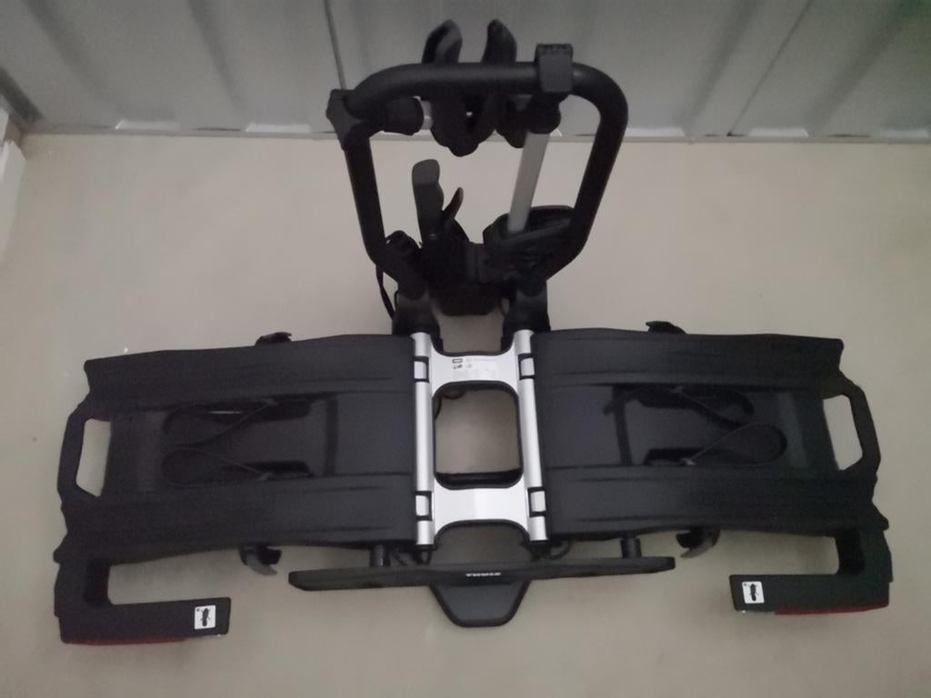 Thule Easyfold XT 2 933 Fietsendrager, Ophalen, Elektrische fiets, Zo goed als nieuw, 2 fietsen