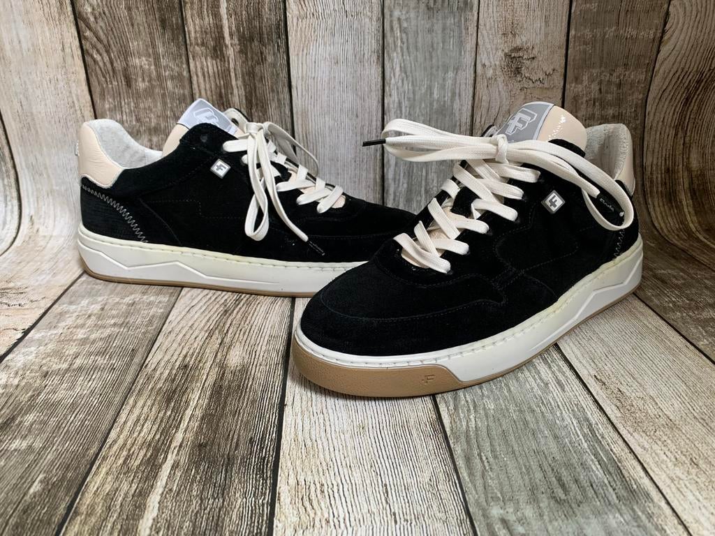 Super gave Zwarte sneakers van Floris van Bommel (Maat 40), Verzenden, Zwart, Nieuw, Sneakers of Gympen