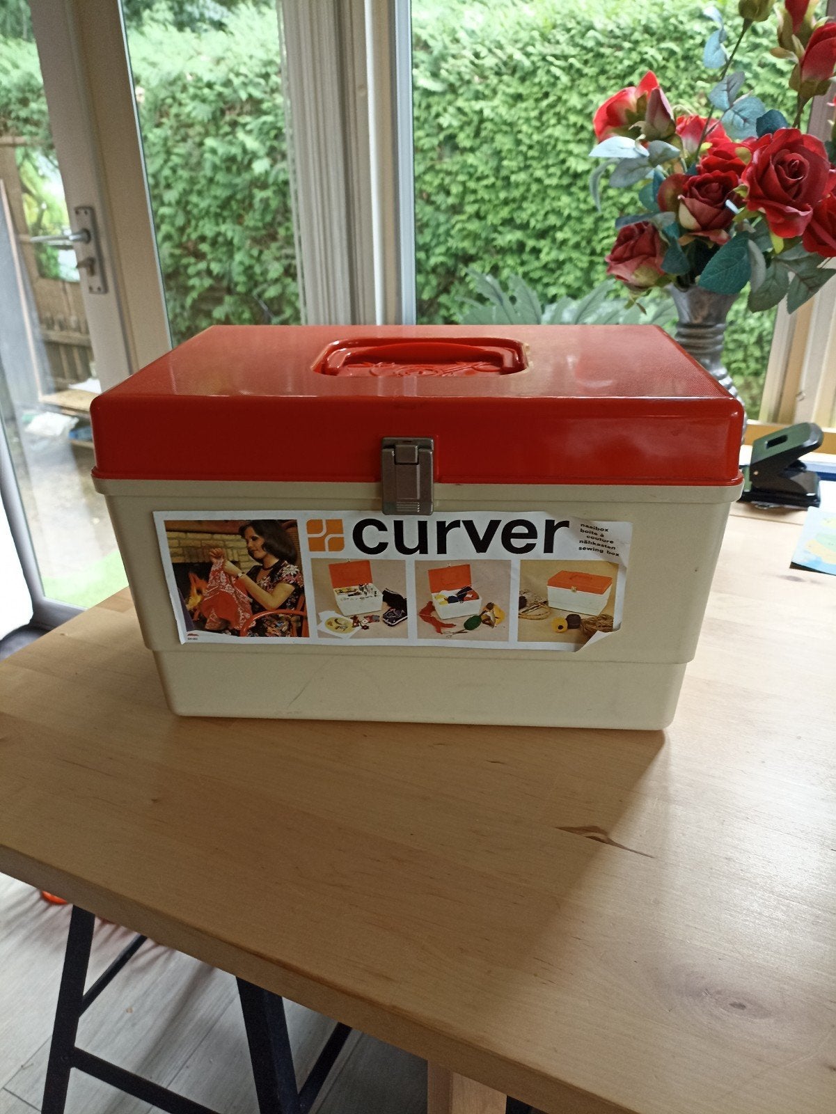 Retro Naaibox., Ophalen, Huis en Inrichting