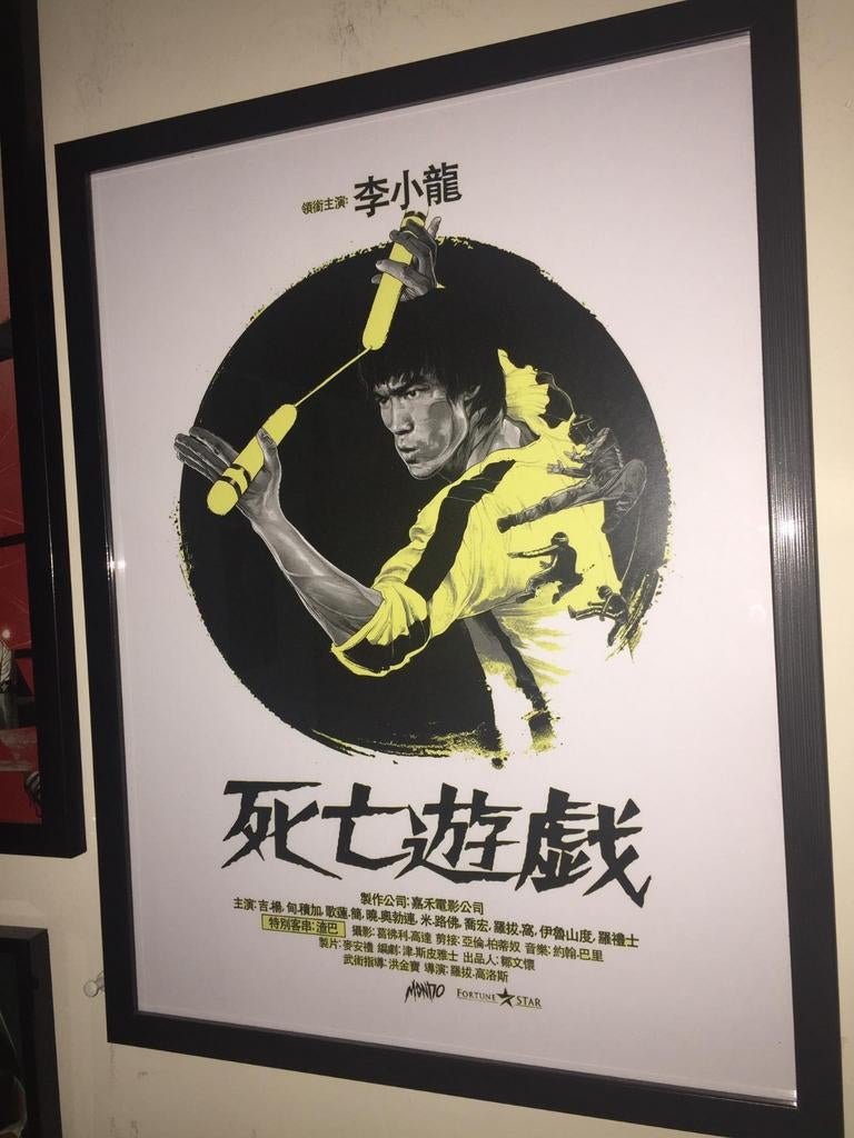 Bruce lee, Verzamelen, Posters, Ophalen of Verzenden, Zo goed als nieuw, A1 t/m A3, Film en Tv