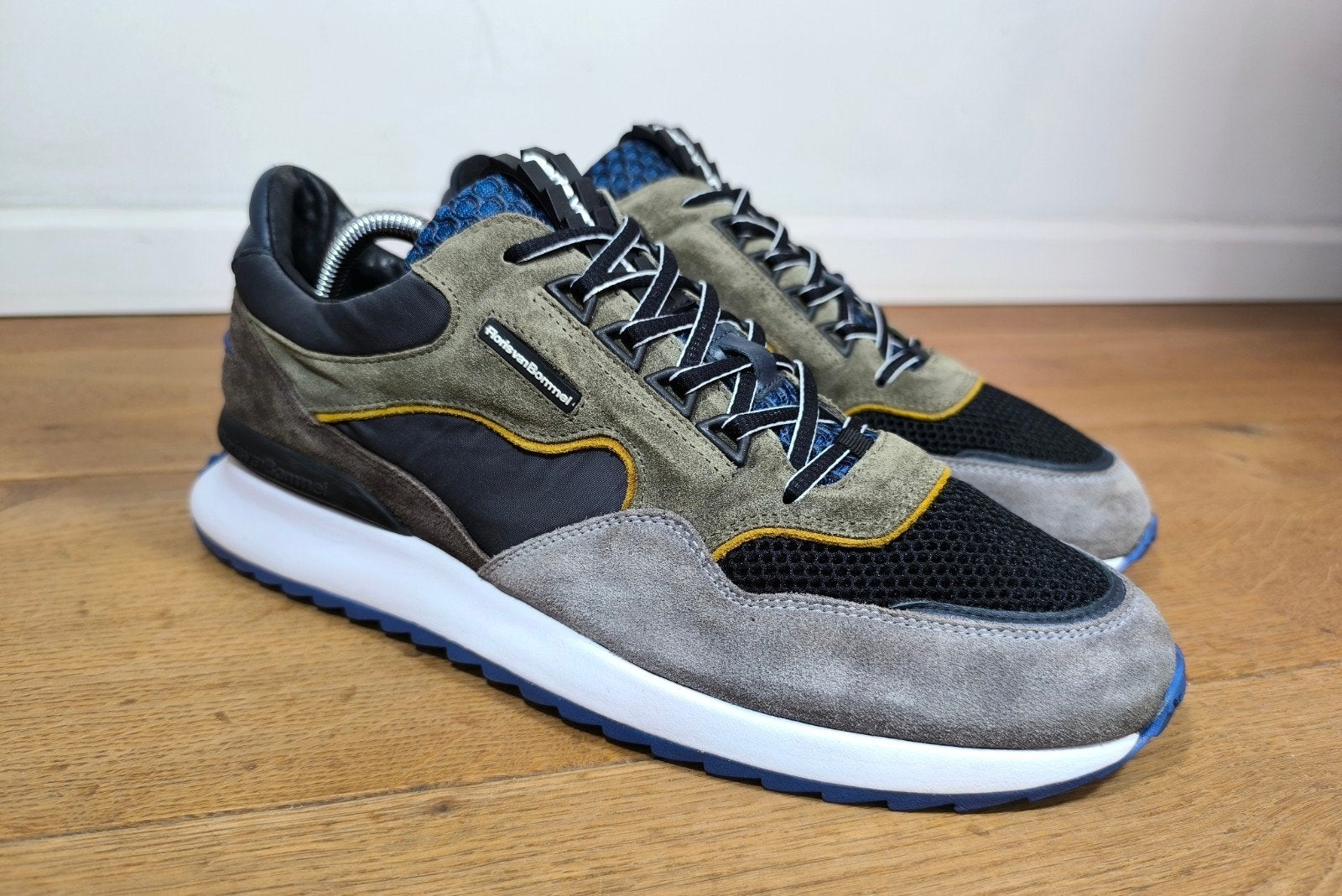 Floris van Bommel herenschoenen maat 9 / 43, Ophalen, Overige kleuren, Floris van Bommel, Sneakers of Gympen