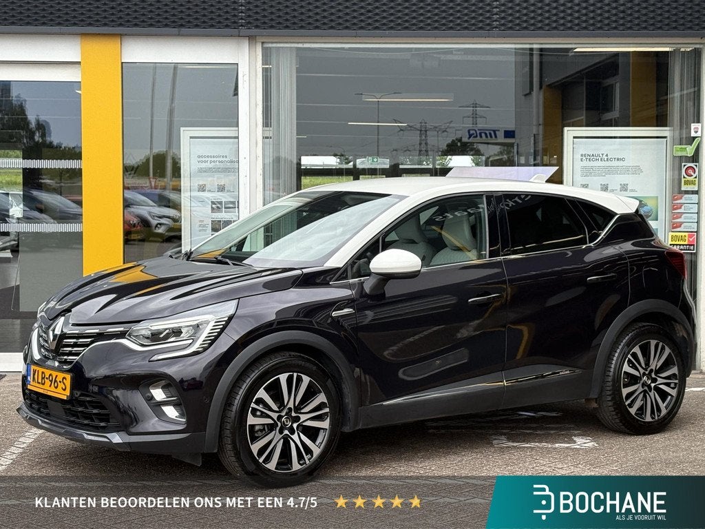 Renault Captur 1.6 E-Tech Plug-in Hybrid 160 Initiale Paris, Auto's, Renault, Gebruikt, Met garantie (alle), Bedrijf, Hybride Elektrisch/Benzine