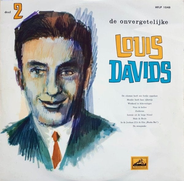Vinyl, LP, 10" - Louis Davids ‎– De Onvergetelijke Deel 2, LP, Gebruikt, 10 inch, Ophalen of Verzenden