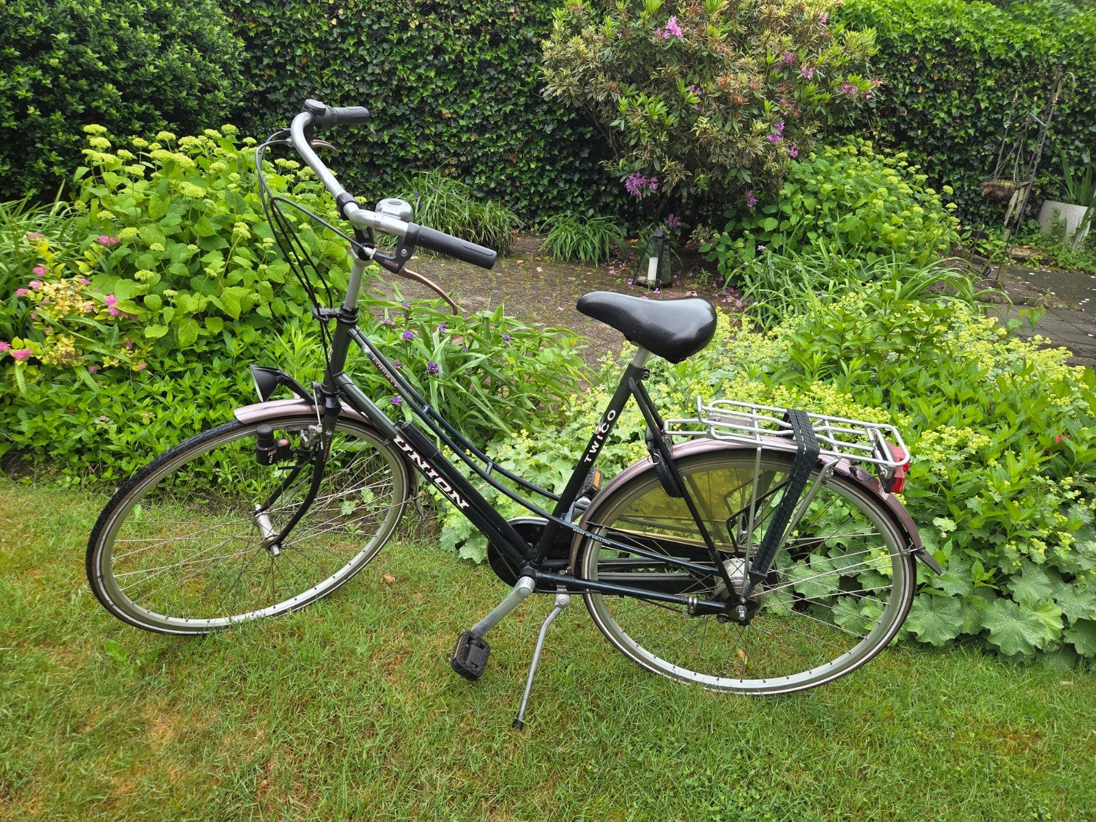 Union Twico Damesfiets - Comfortabel en Betrouwbaar, Velgrem, Ophalen, Overige merken, 53 tot 56 cm