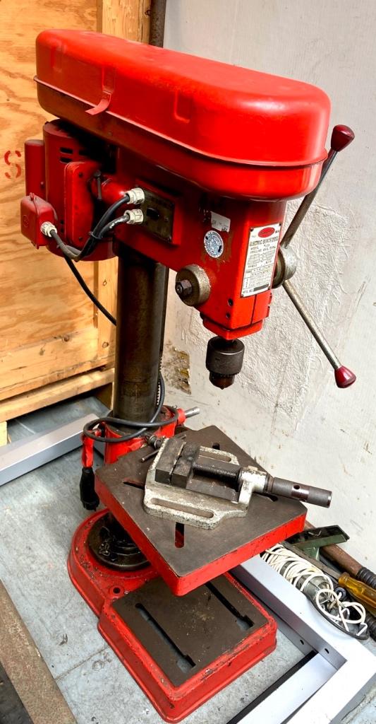 Gromatic Kolomboormachine - Model 100, Doe-het-zelf en Verbouw, Gereedschap | Boormachines, Ophalen, Gebruikt, Minder dan 400 watt