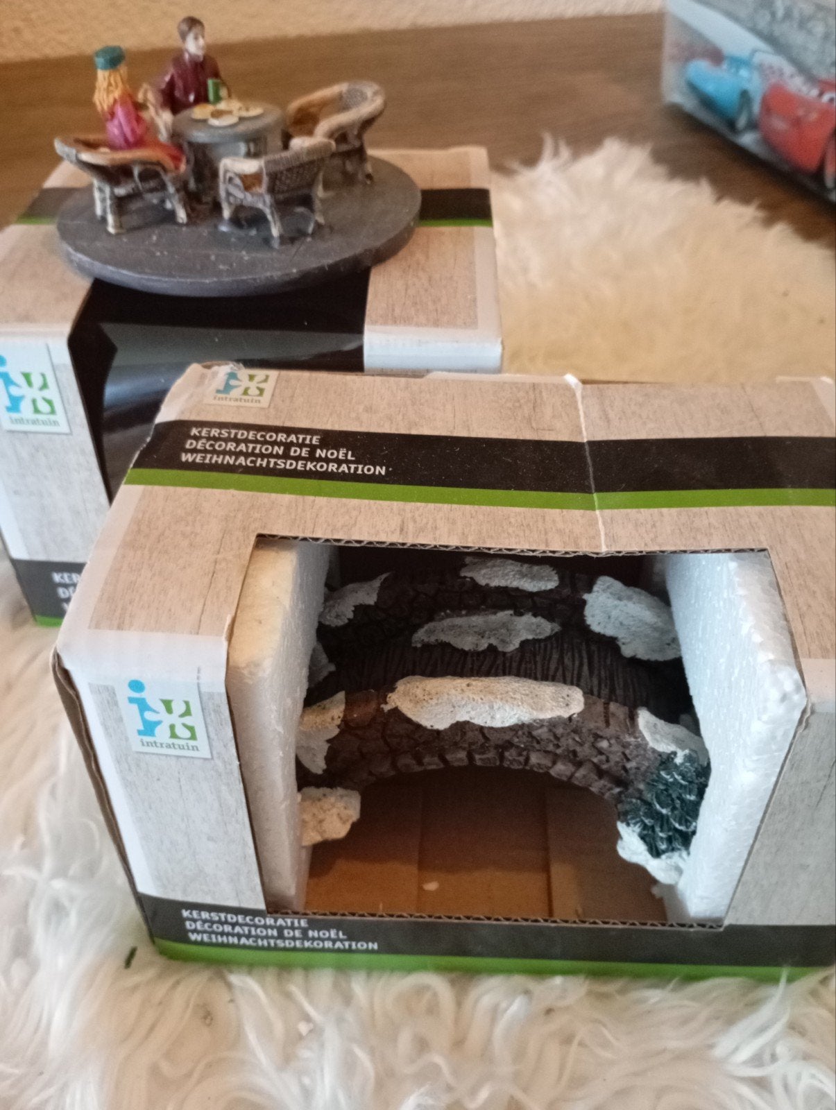 8 STUKS KERSTDECORATIE VOOR KERSTDORP TEMAKEN NIEUW NU 20€ V, Ophalen of Verzenden, Nieuw