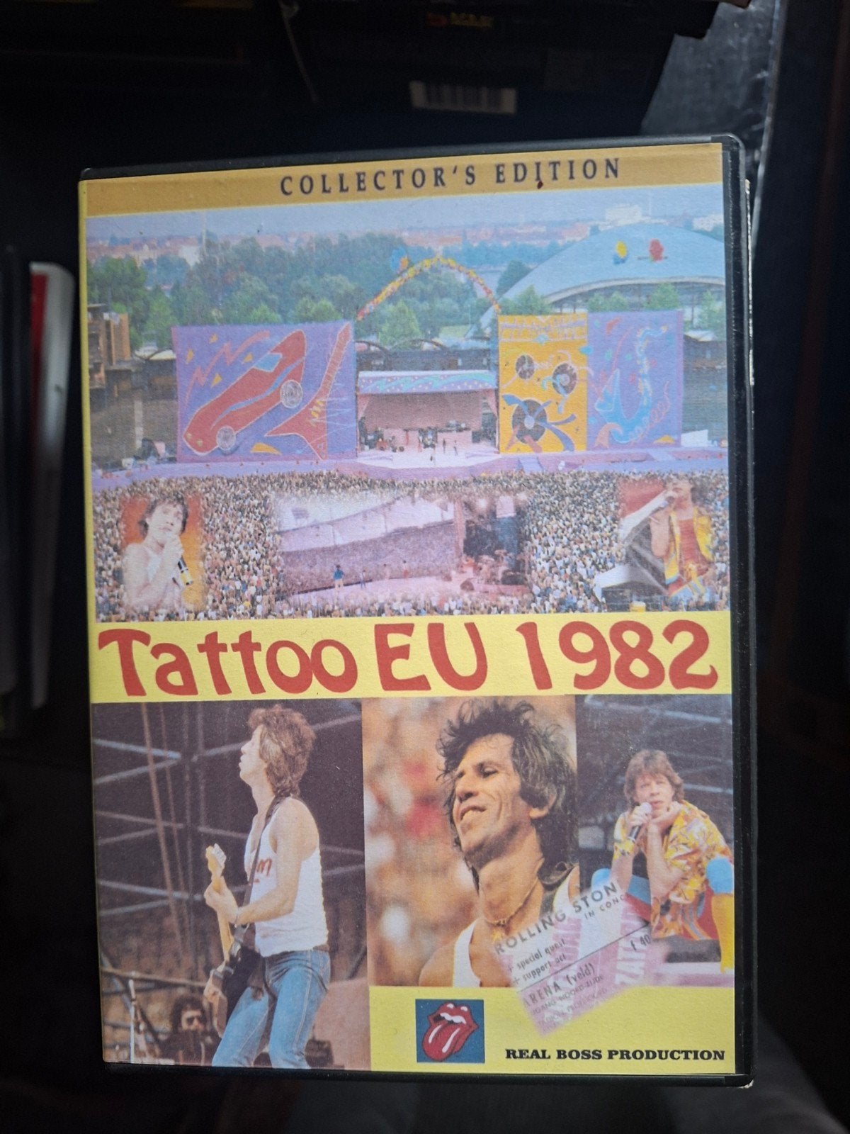 The Rolling Stones - Tattoo EU 1982 Collector's Edition, Ophalen of Verzenden, Concert, Gebruikt, Engels