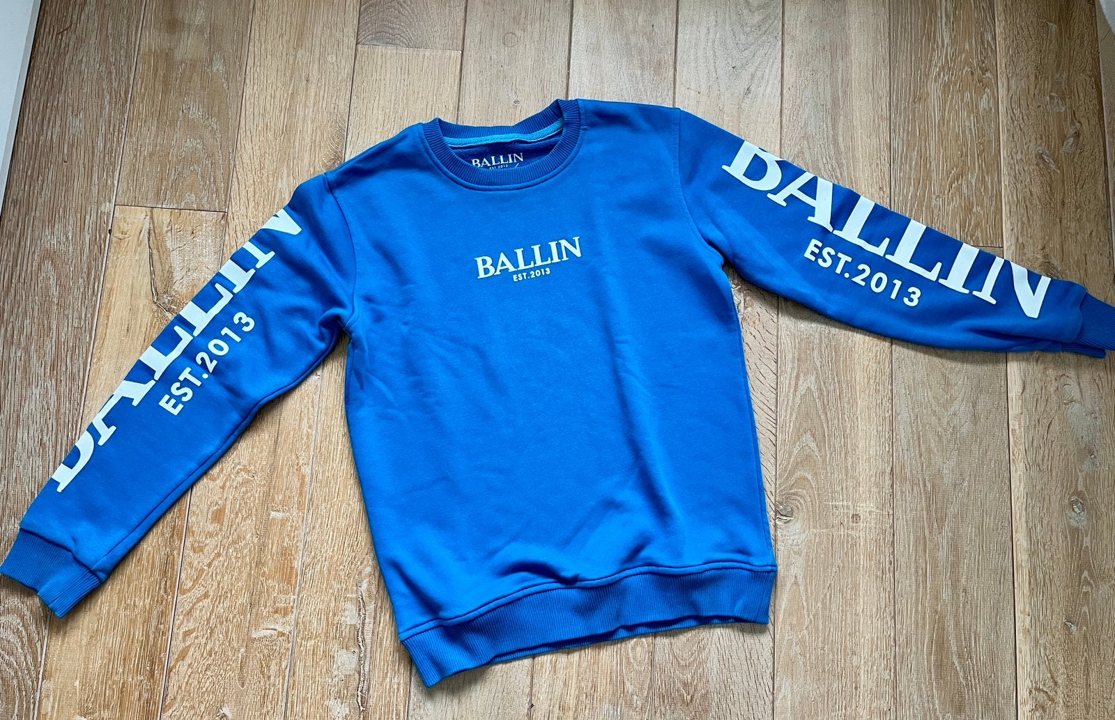 Ballin trui blauw maat 164, Kinderen en Baby's, Ophalen of Verzenden, Gebruikt, Jongen, Trui of Vest
