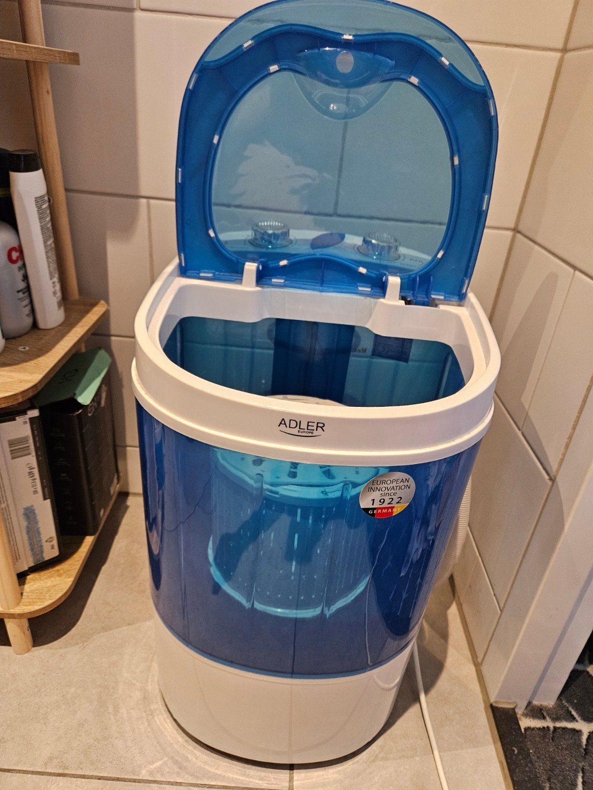 Compacte Mini Wasmachine Adler AD8051, Minder dan 1200 toeren, Minder dan 4 kg, Bovenlader, Ophalen of Verzenden