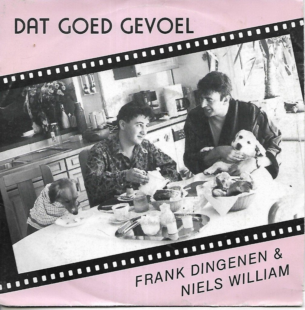 Frank Dingenen & Niels William - Dat goed gevoel, Ophalen of Verzenden, Gebruikt, 7 inch, Nederlandstalig