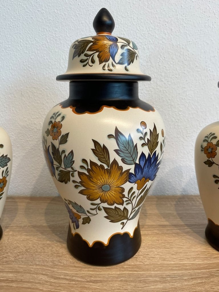 Flora Gouda op z’n mooist, puntgaaf kaststel mét certificaat, Ophalen of Verzenden