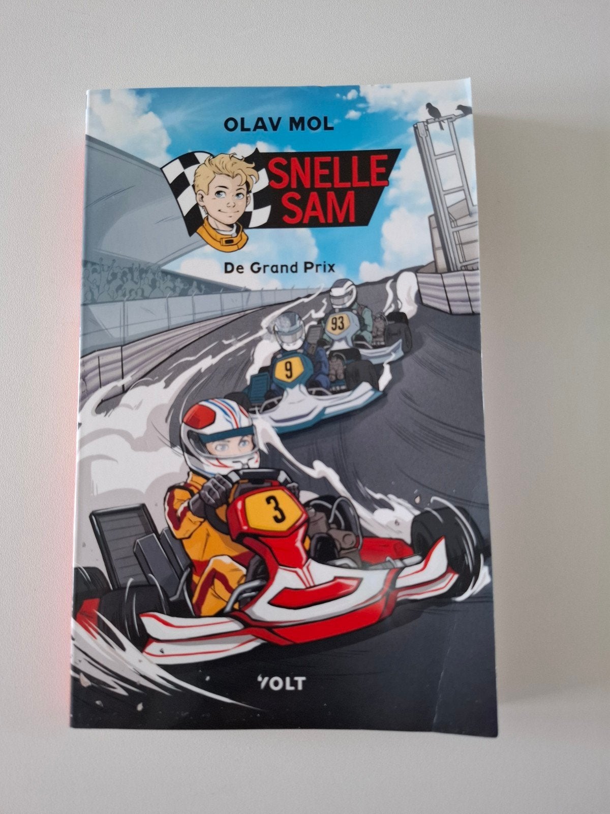 Snelle Sam: De Grand Prix - Olav Mol (Kinderboek), Ophalen of Verzenden, Zo goed als nieuw, Olav Mol, Fictie algemeen
