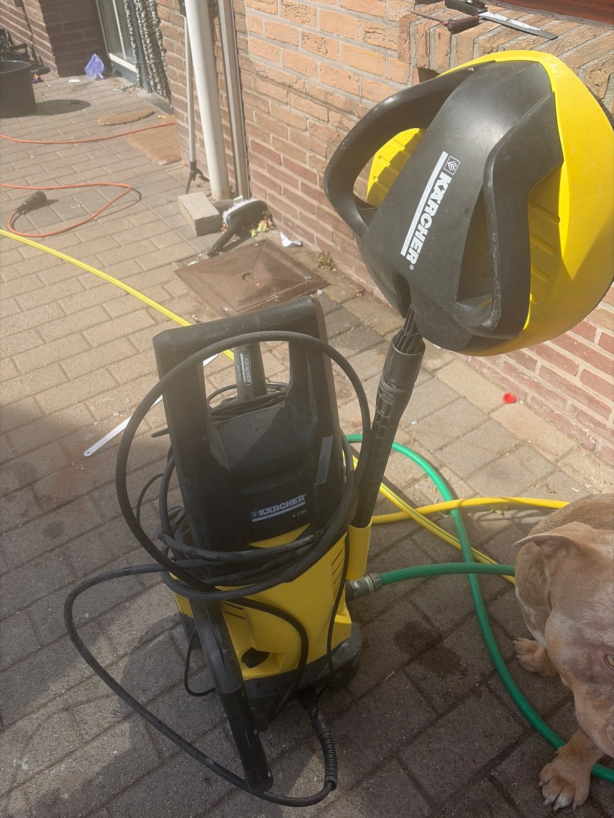 Kärcher K3.500 hogedrukreiniger te koop, Tuin en Terras, Ophalen of Verzenden, Gebruikt, Elektrisch
