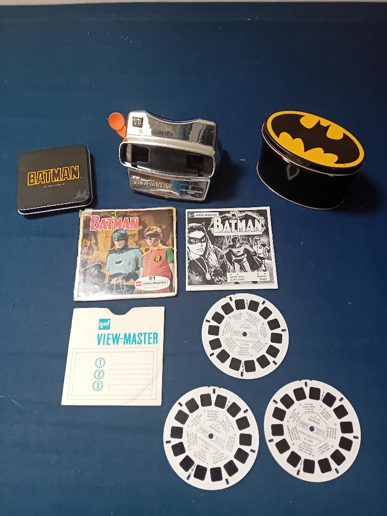 Batman vieuwmaster., Ophalen of Verzenden, Gebruikt, Gebruiksvoorwerp