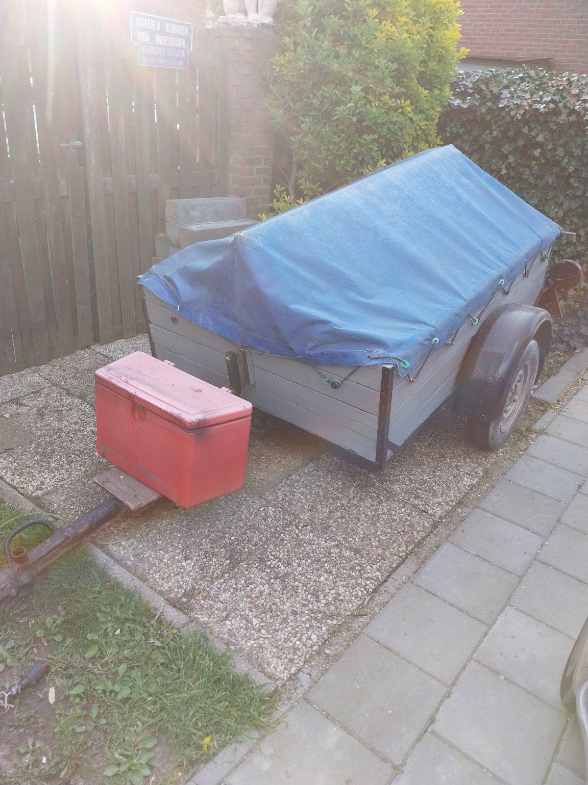 Bagagewagen aanhanger, Auto diversen, Aanhangwagen-onderdelen, Ophalen, Gebruikt