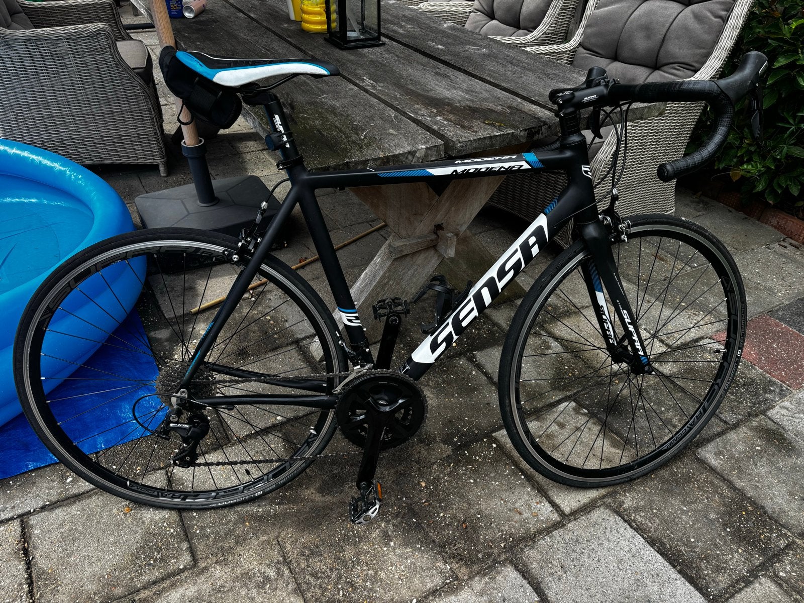 Sensa Modena Wielrenfiets - Shimano 105 - Frame 56cm, Fietsen en Brommers, Fietsen | Racefietsen, 28 inch, Gebruikt, Aluminium