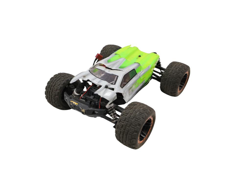 FTX Tracer 1/16 truggy groen rc auto, Hobby en Vrije tijd, Elektro, Gebruikt, Auto offroad, Ophalen of Verzenden