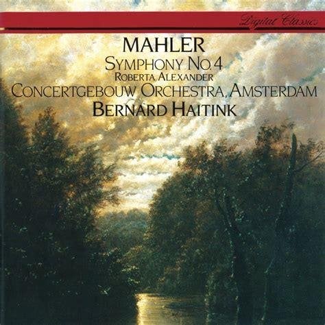 Mahler Symphony no.4 Haitink, Alexander, Concergebouworch., Ophalen of Verzenden, Classicisme, Gebruikt, Kamermuziek